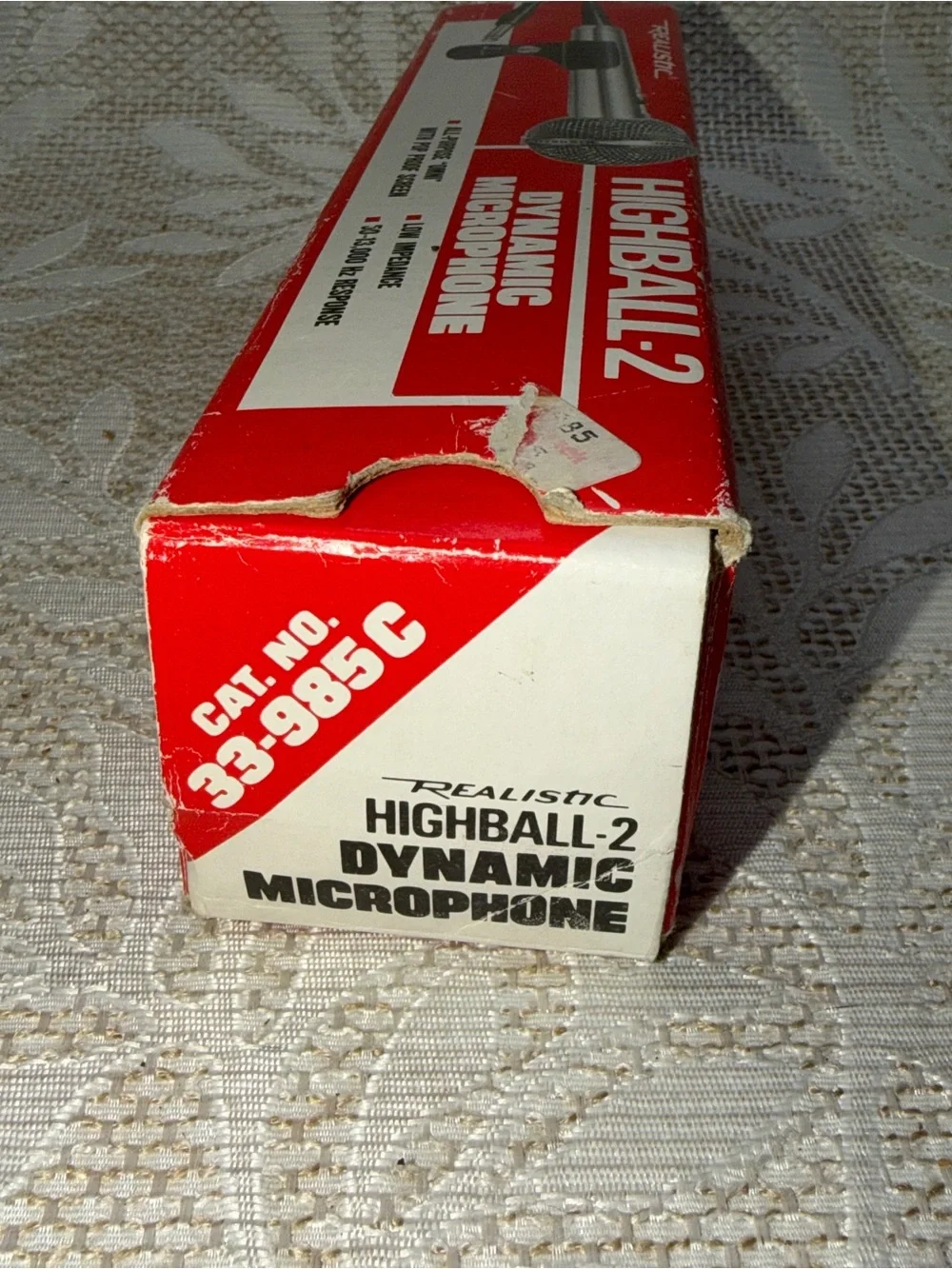 Highball2 Dynamic Microphone - Silver vintage